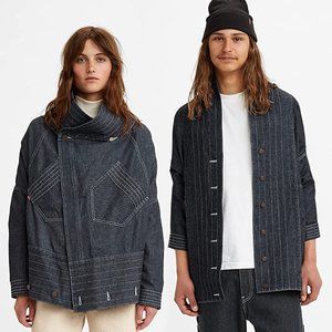 NWT Levi's Upside-Downable Trucker Jacket S/M